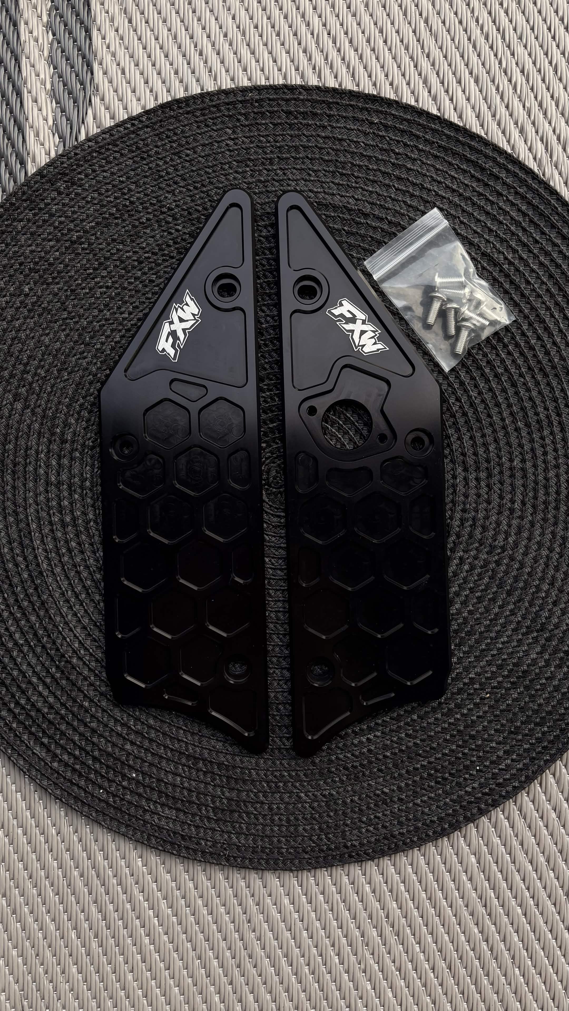 FxW Talaria XxX Metal Side Panels BLACK/SILVER