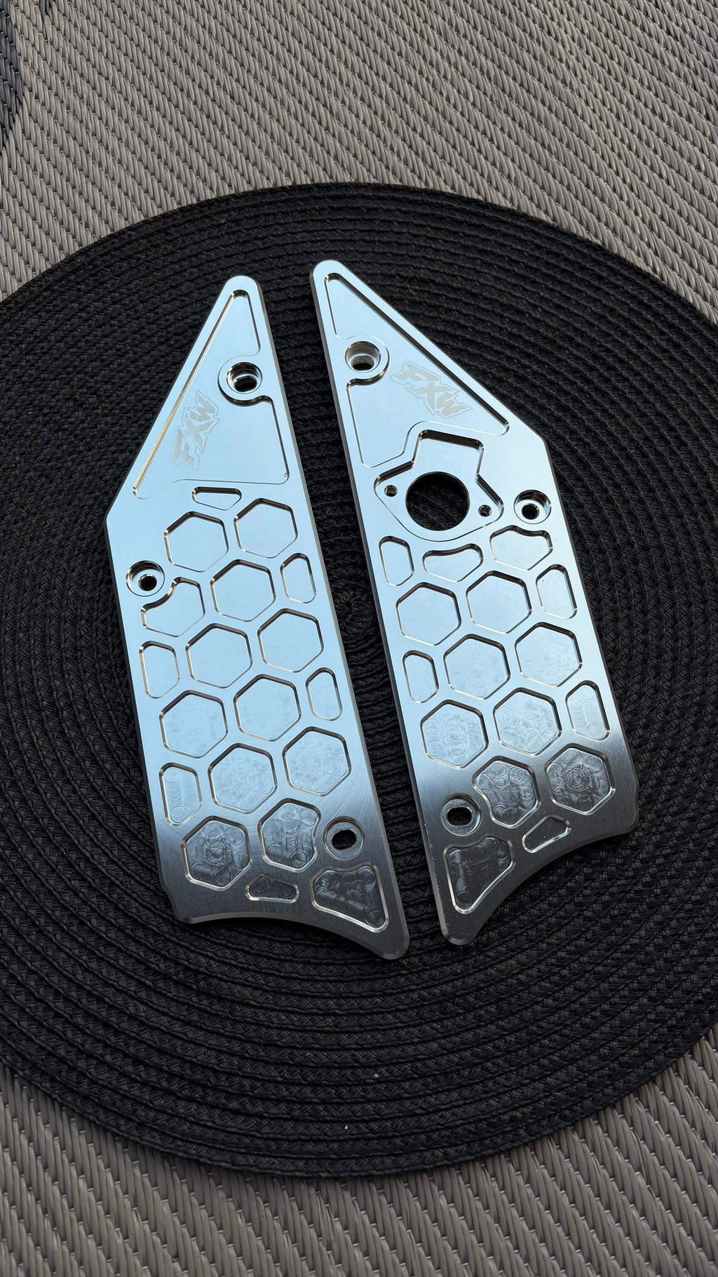 FxW Talaria XxX Metal Side Panels BLACK/SILVER