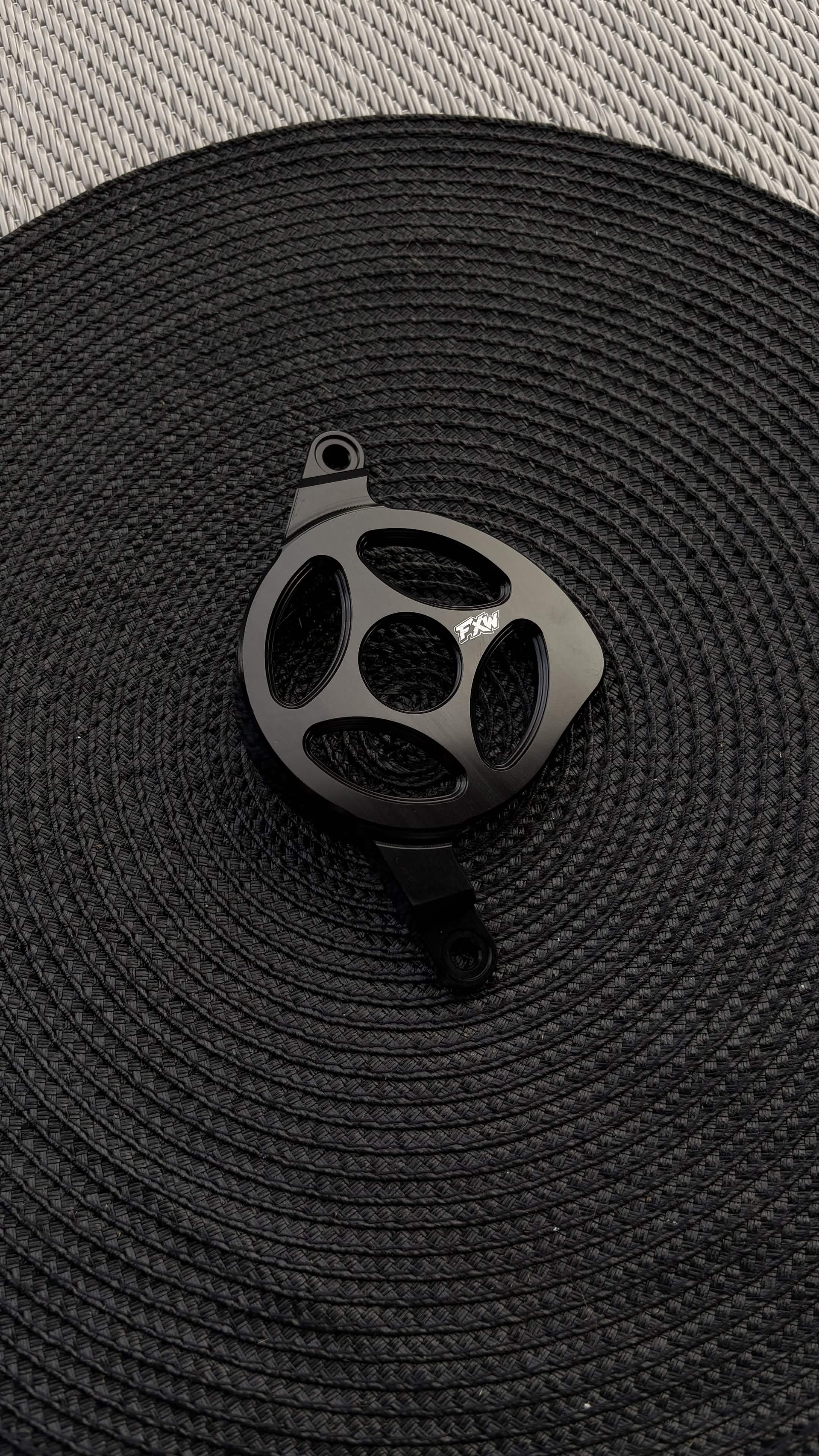 FxW Aluminum Motor Cover For Talaria XXX SILVER/BLACK