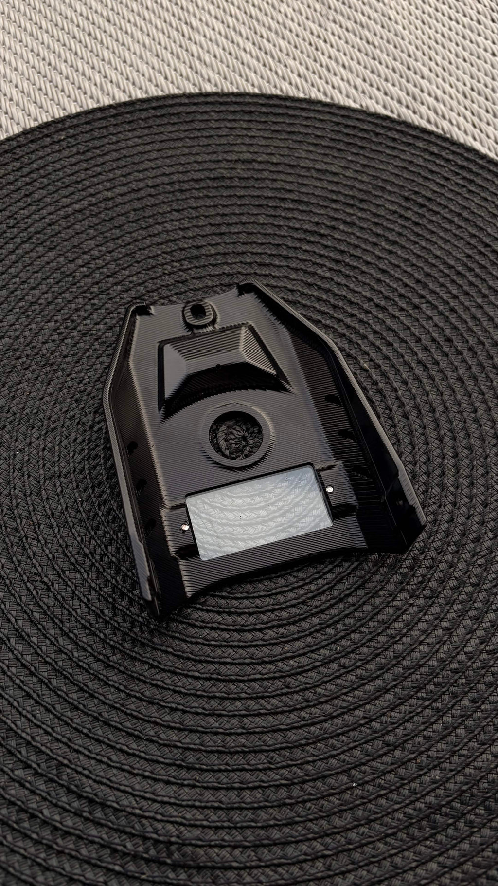 FxW Talaria XxX Metal Ignition Cover SILVER/BLACK