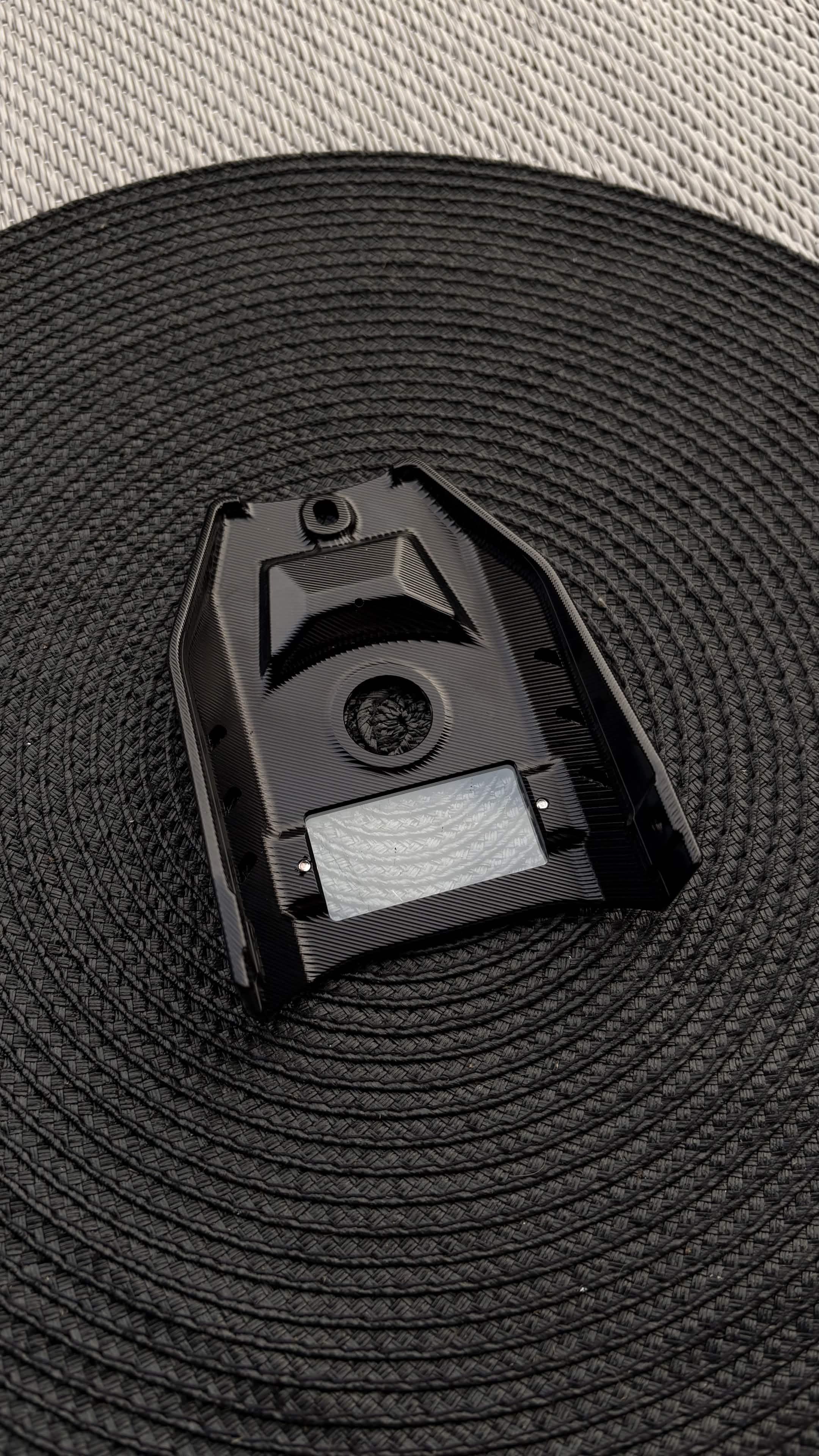 FxW Talaria XxX Metal Ignition Cover SILVER/BLACK