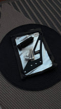 FxWorks Foot Lock Kit for Surron Ultra Bee & Talaria Komodo SILVER/BLACK