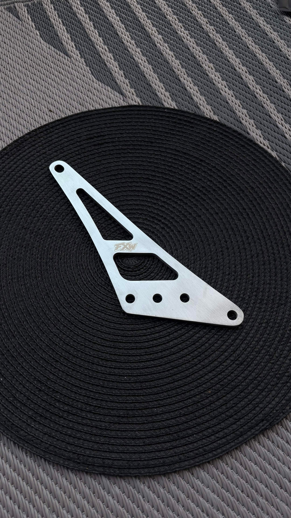 FxWorks Foot Lock Kit for Surron Ultra Bee & Talaria Komodo SILVER/BLACK