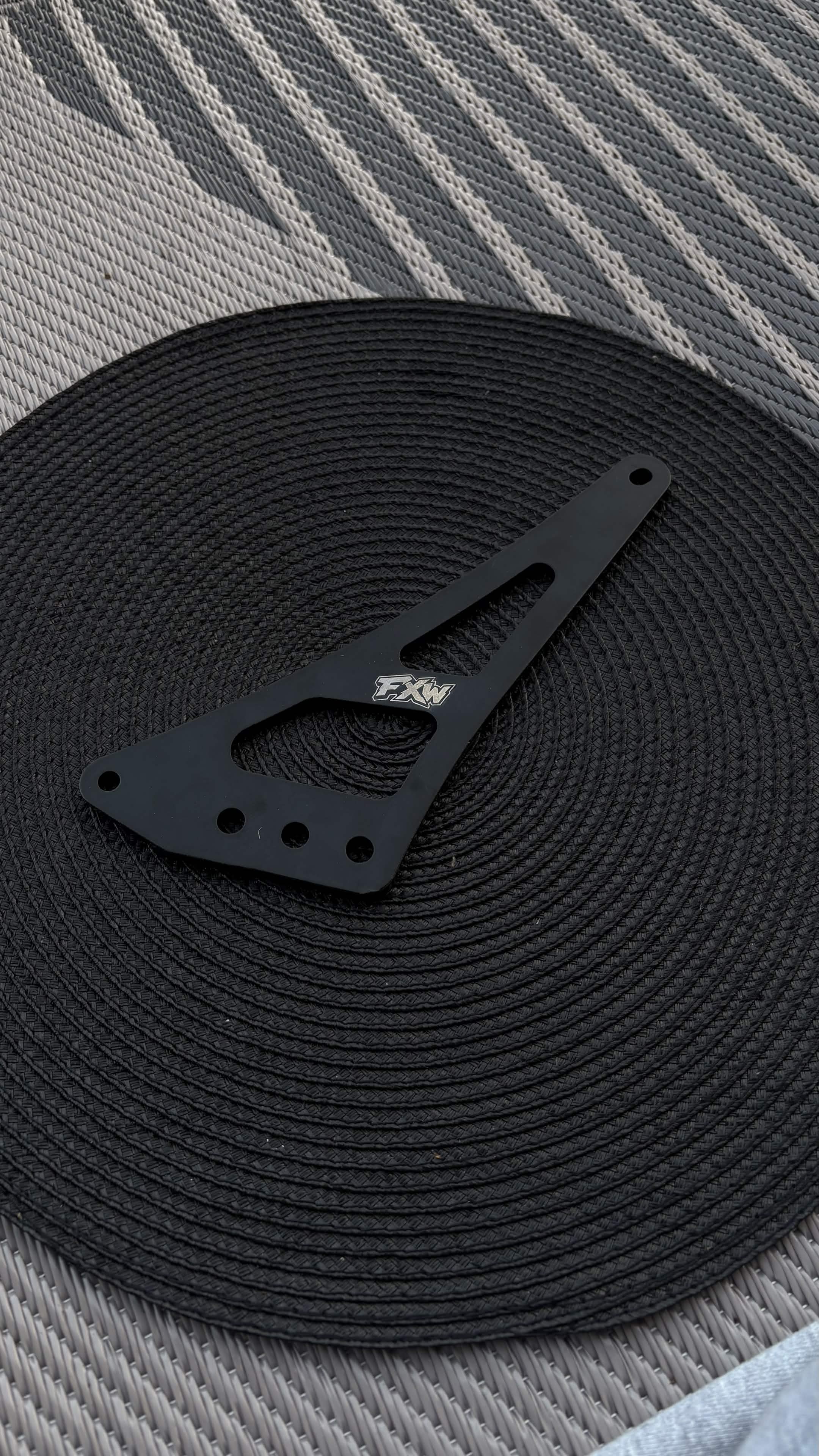 FxWorks Foot Lock Kit - Talaria R / MX3 / MX4 SILVER/BLACK