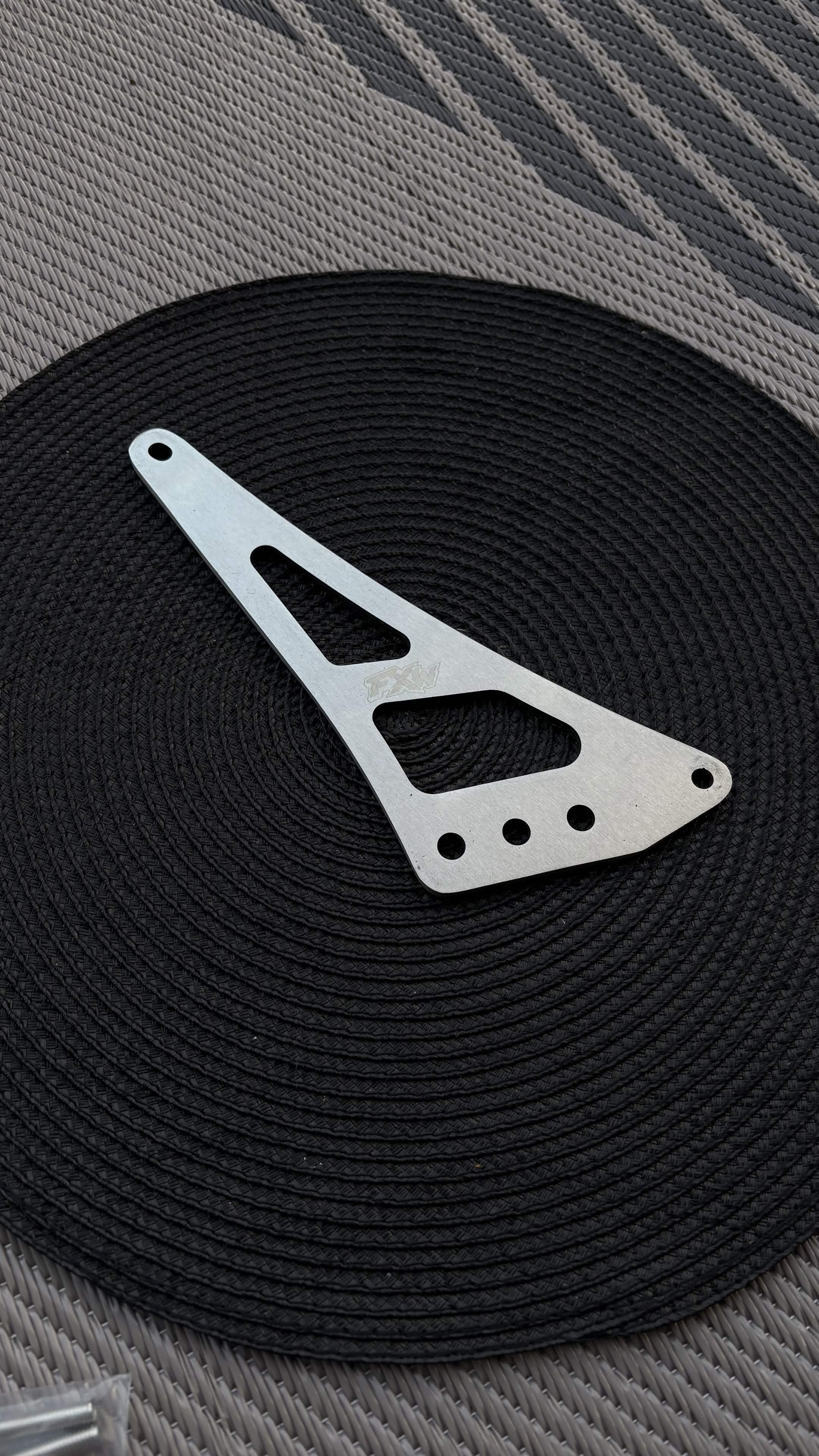 FxWorks Foot Lock Kit - Talaria R / MX3 / MX4 SILVER/BLACK